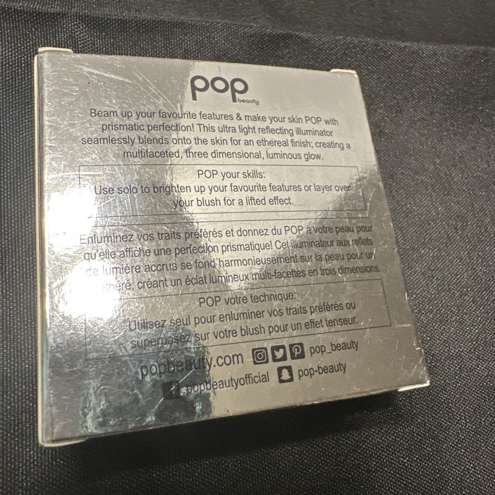 Pop Beauty Prismatic Pop Illuminating Powder Ultraviolet‎ Light 0.18 oz / 5.1g - Picture 3 of 4
